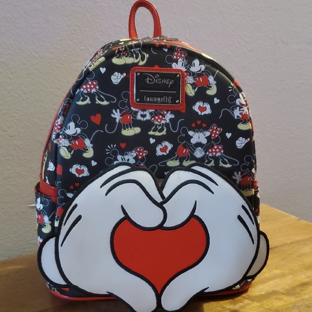 Loungefly Minnie & Mickey bag